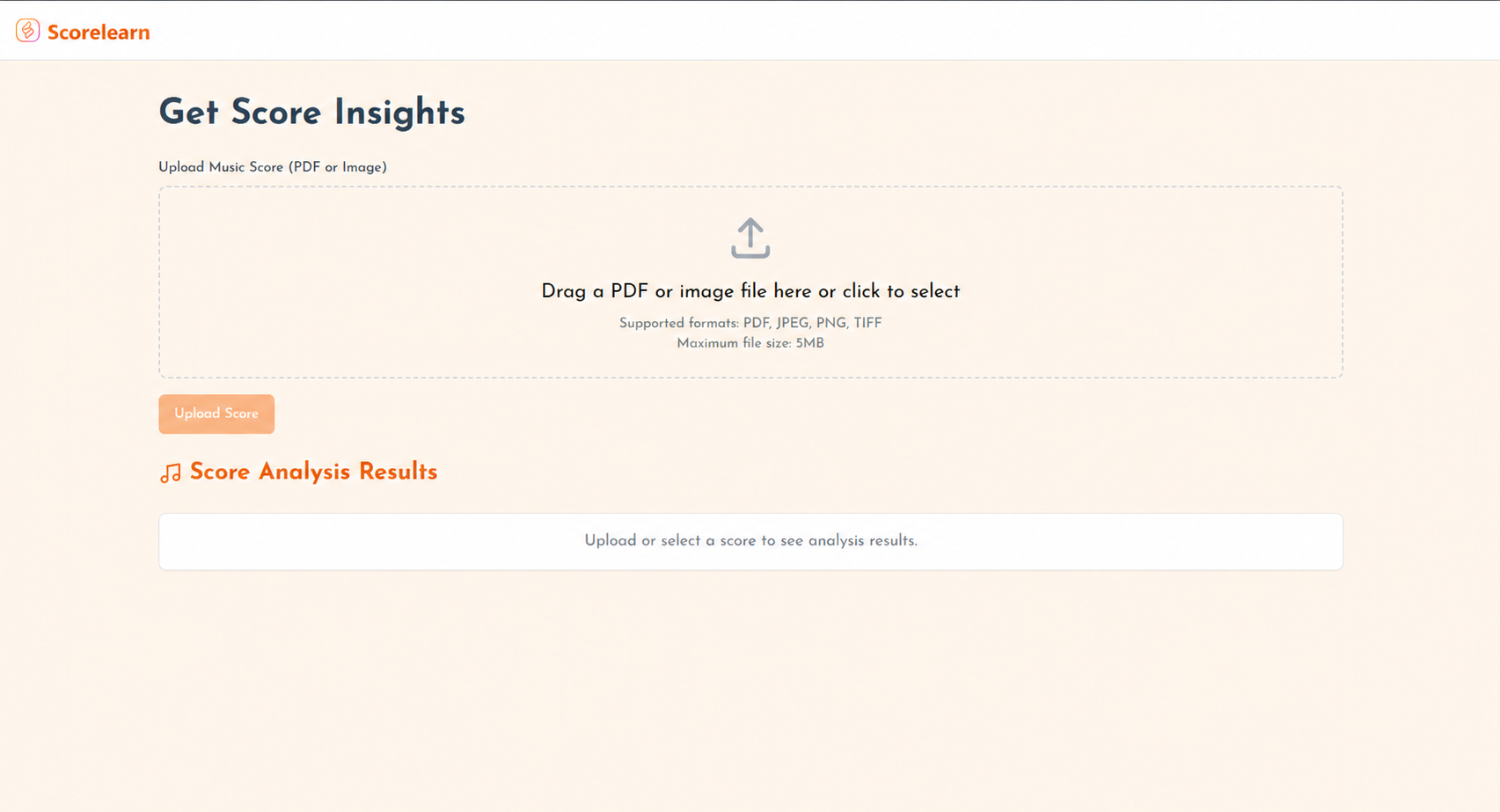 Scorelearn music score analysis workspace